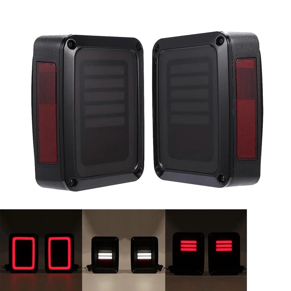 (2pcsset) LED Taillight Kits for Jeep Wrangler JK (US Version)